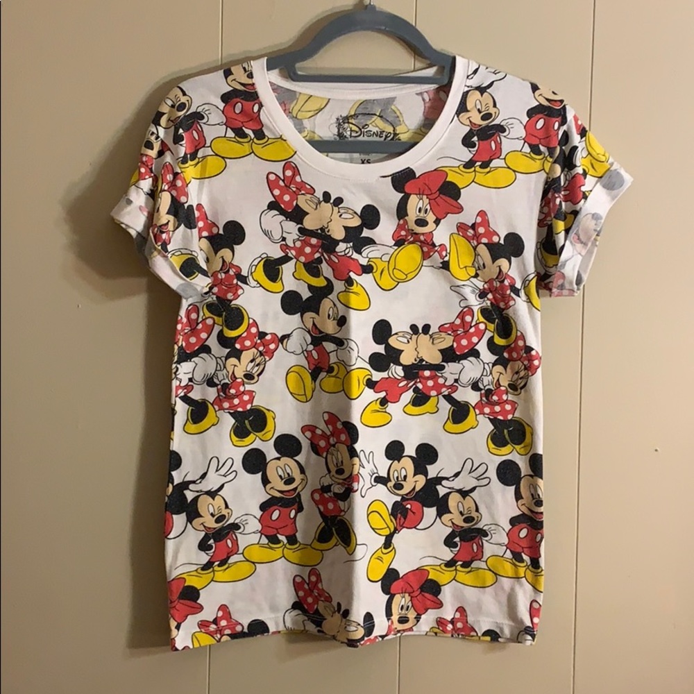 Mickey and Minnie Mouse Tee